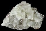 Fluorescent Calcite Crystal Cluster on Barite - Morocco #141018-1
